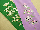 刺繍半衿